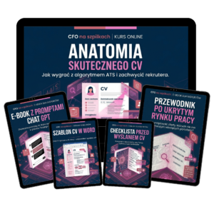 Kurs online: "Anatomia skutecznego CV" + 4 bonusy
